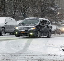 Georgetown car accident lawyers help those injured because of driver negligence during snow fall.